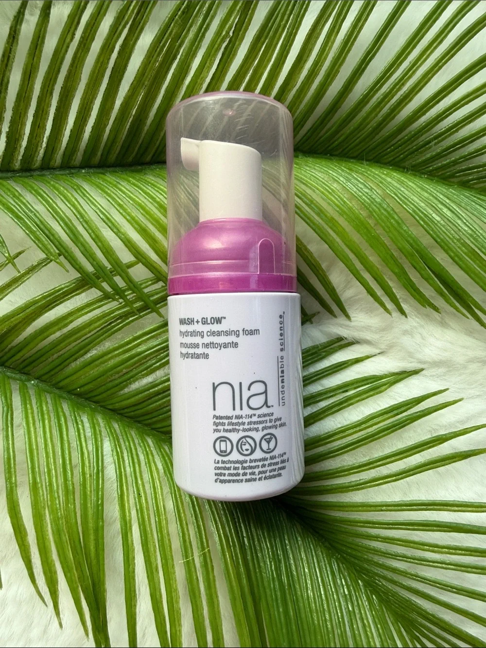 Not into Aging Noa Wash + Glow Hydrating Cleansing Foam Travel size New